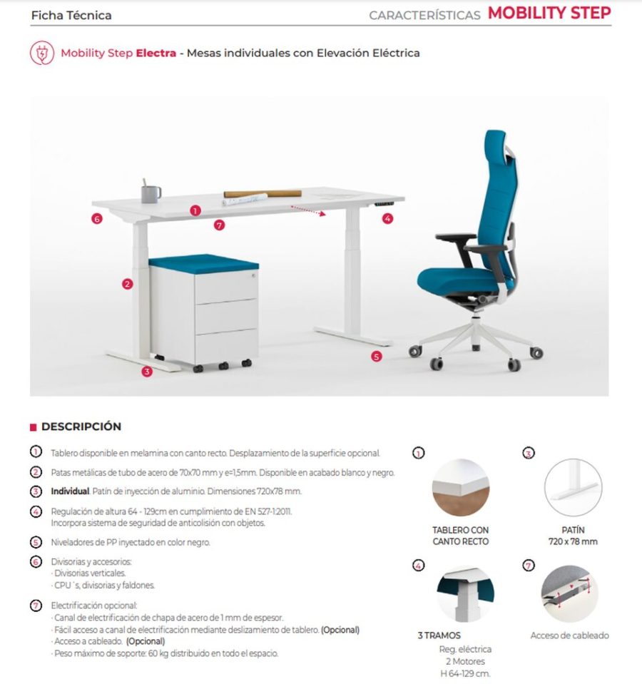 escritorio elevable mobility 2