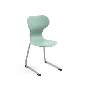 silla colegio miss cantilever verde menta