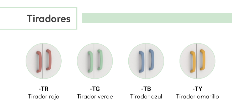 tiradores armario